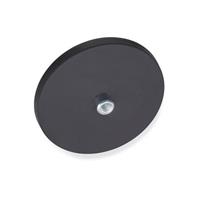 GN 51.2 Retaining Magnet Disc Shaped with Female Thread with Rubber Jacket